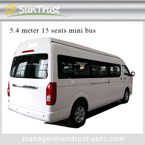Toyota haise style mini bus, mini van, 14-16 seats bus
