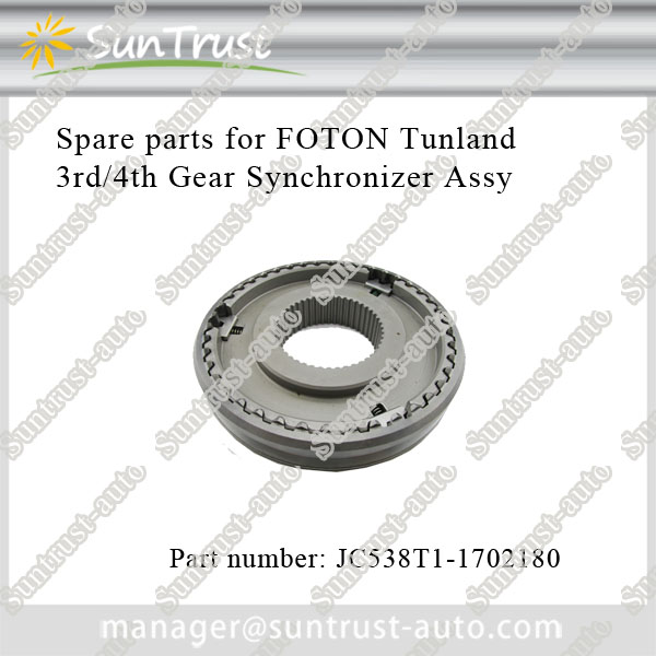 Foton Tunland parts, 3rd/4th gear synchronizer assy, JC538T1-1702180