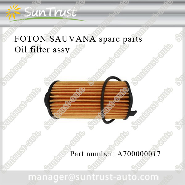 Oil filter for FOTON sauvana car,FOTON pickup OEM A700000017,BW BX7