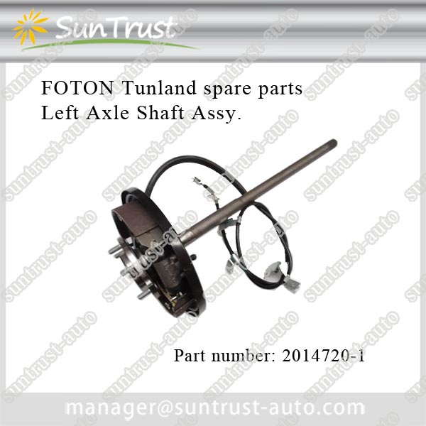 Good quality spare parts,left Axle Shaft assy for tunland 4x4,2014720-1