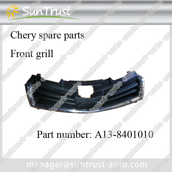 Chery Spare parts, Front grill, A13-8401010