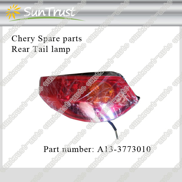 Chery Spare parts, Rear tail lamp, A13-3773010