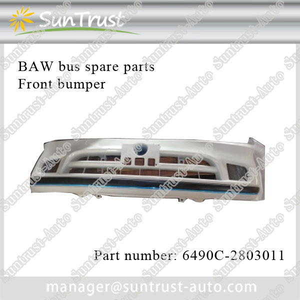 BAW mini bus spare parts, Front bumper,6490C-2803011