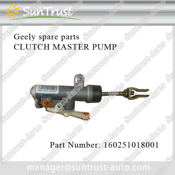 Geely car spare parts, Clutch master pump, 160251018001