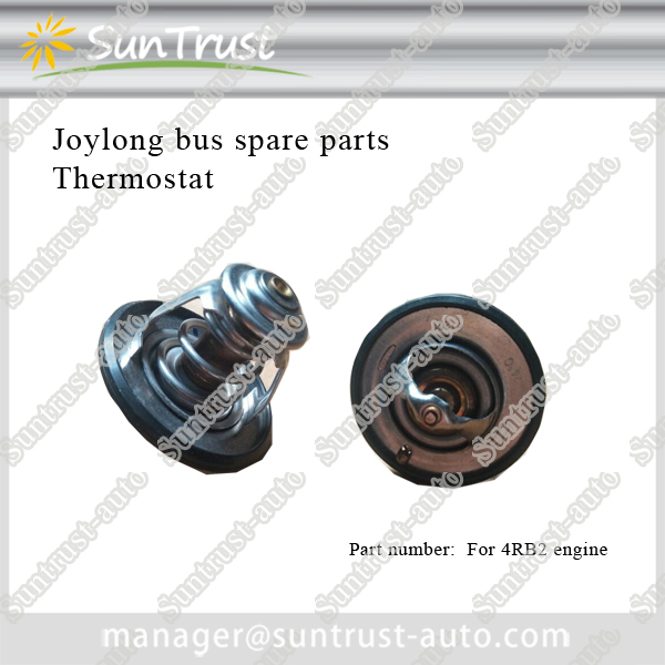 Joylong bus/van spare parts, thermostat for 4RB2 gasoline engine