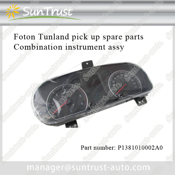 Foton Tunland pick up spare parts,Combination instrument assy, P1381010002A0