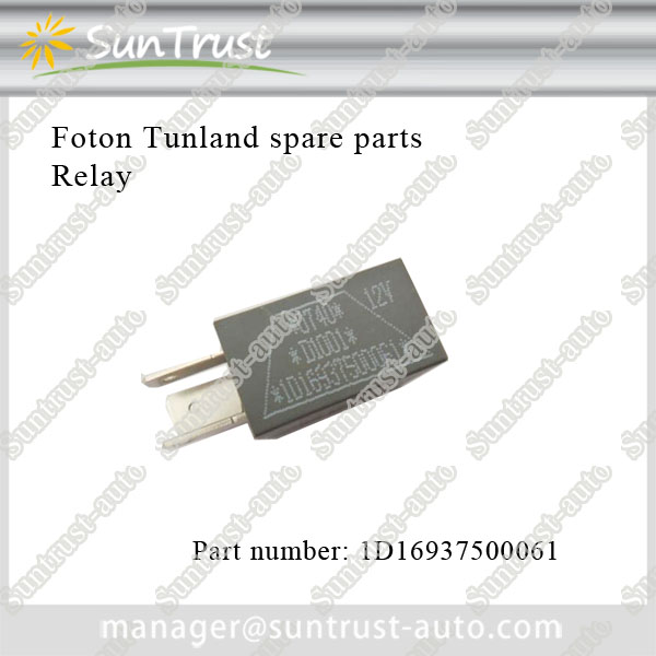 Foton Tunland pick up spare parts,relay,1D16937500061