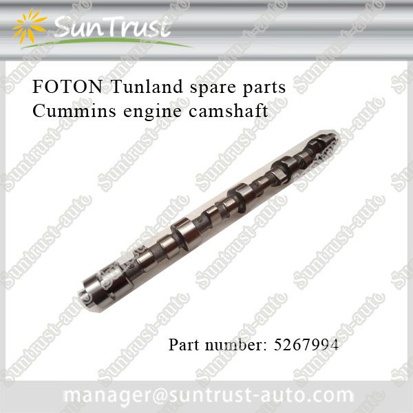 Foton Tunland pick up spare parts, camshaft,5267994