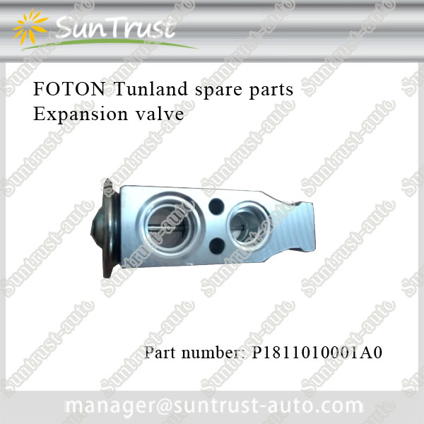 Foton tunland pick up spare parts, A/C Evaporator valve, P1811010001A0