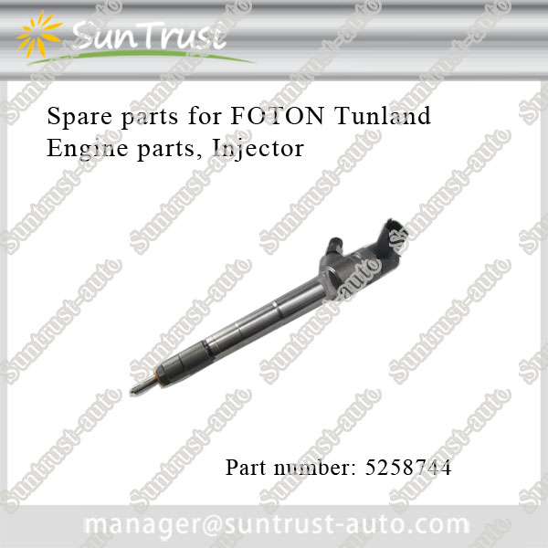 Foton Tunland pick up truck spare parts,Injector,5258744