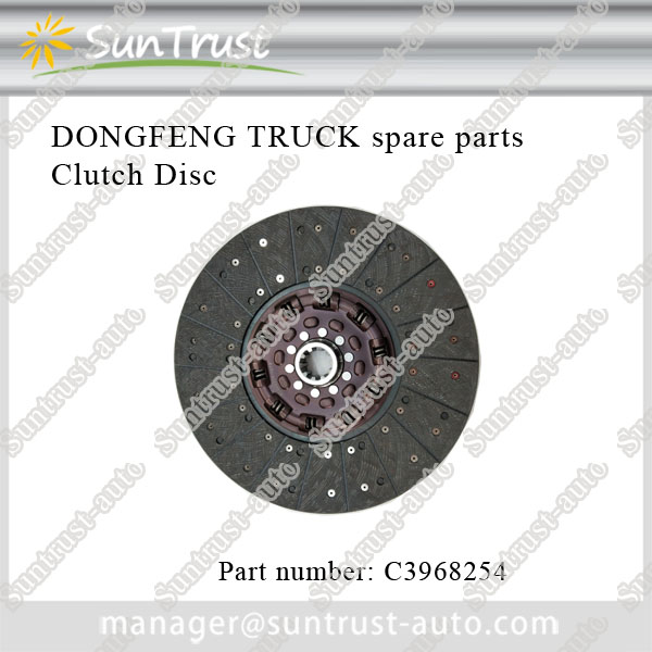 Clutch Disc for Dongfeng Truck and Bus Spare Parts,C3968254