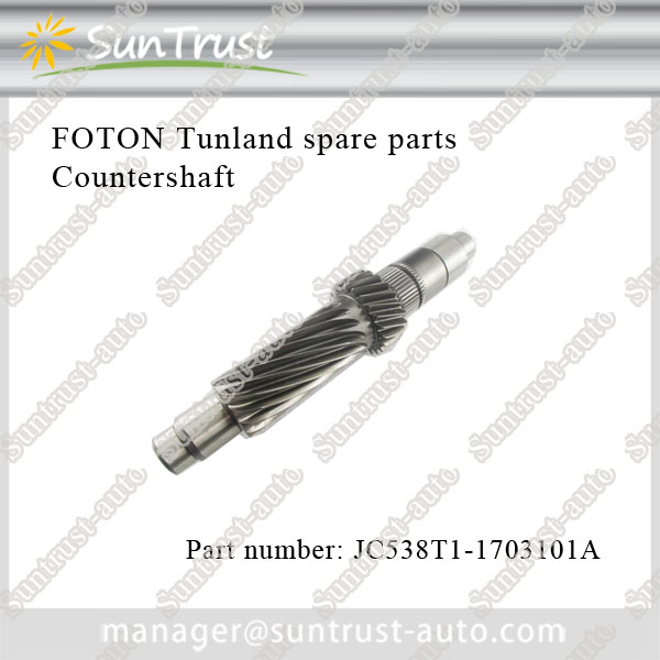 Countershaft for foton tunland off road,JC538T1-1703101A