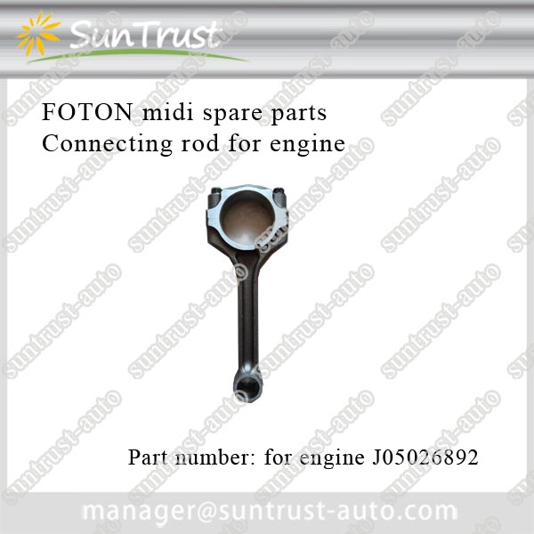 Spare parts for foton midi 1.3T, connecting rod