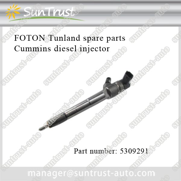 Original Foton tunland injectors for cummin 2.8 diesel engine,5309291