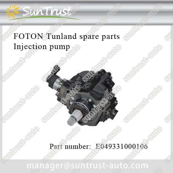 Full range of tunland 4x4 spare parts,injection pump,E049331000106