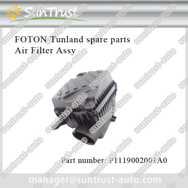 Foton tunland original spare parts, Air filter assy with housing,P1119002001A0