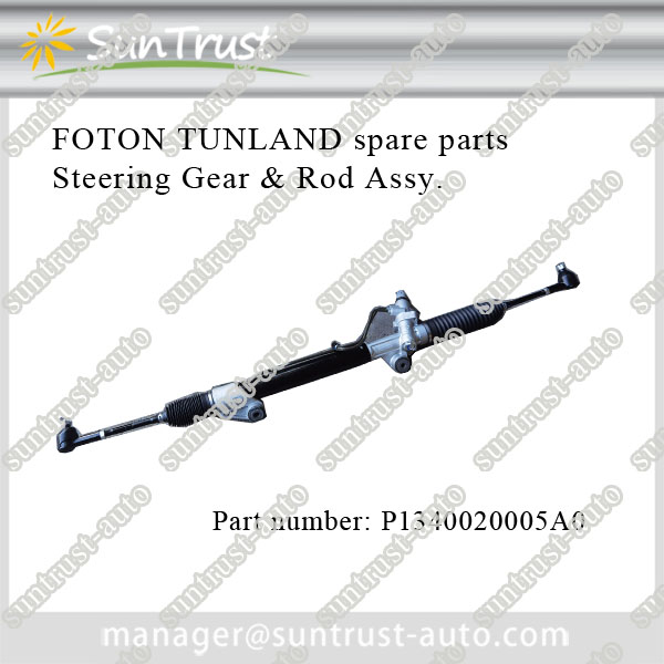 Foton Tunland steering rack for right hand drive,P1340020005A0
