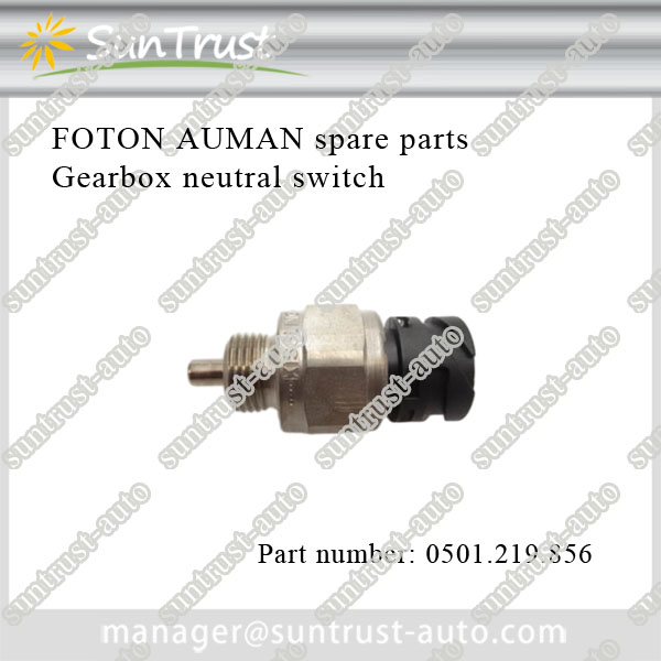 Foton Auman OEM parts,neutral switch for gearbox,0501.219.856