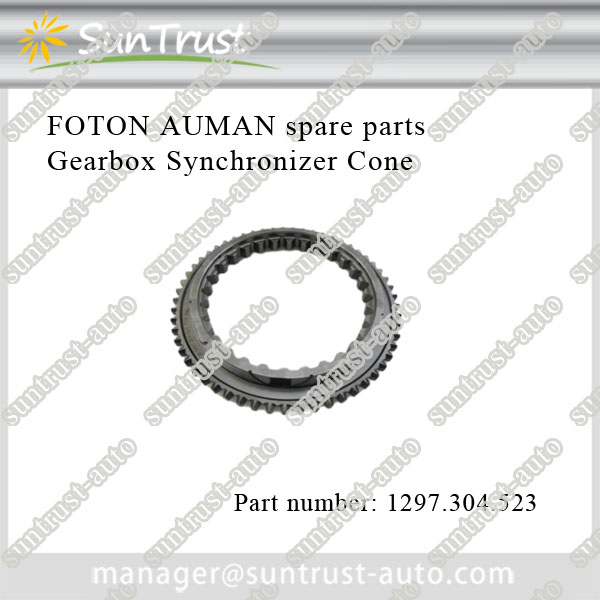 Foton Auman parts discount,transmission Synchronizer Cone,1297.304.523