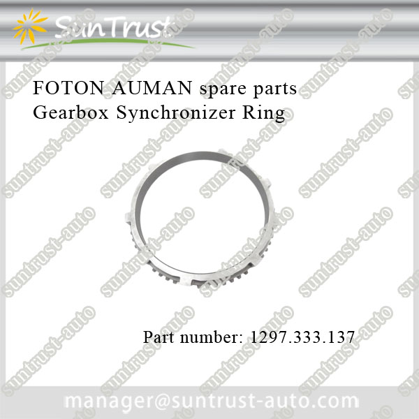 Foton Auman parts durability,gearbox Synchronizer Ring,1297.333.137