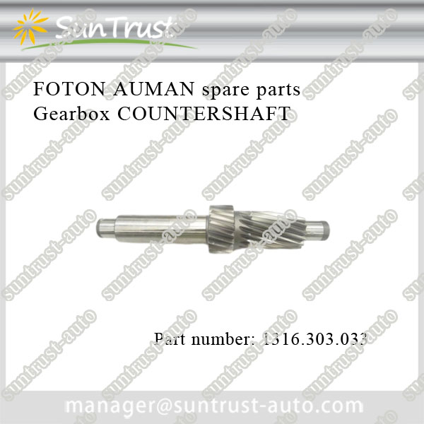 Foton Auman parts for sale,transmission countershaft,1316.303.033